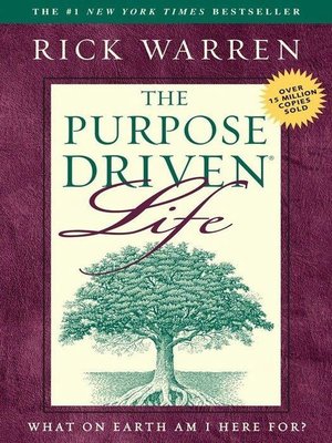 the purpose driven life book pdf